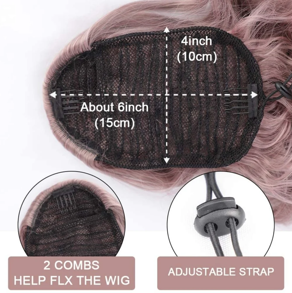 Blooming Hair Drawstring Ponytail Extension